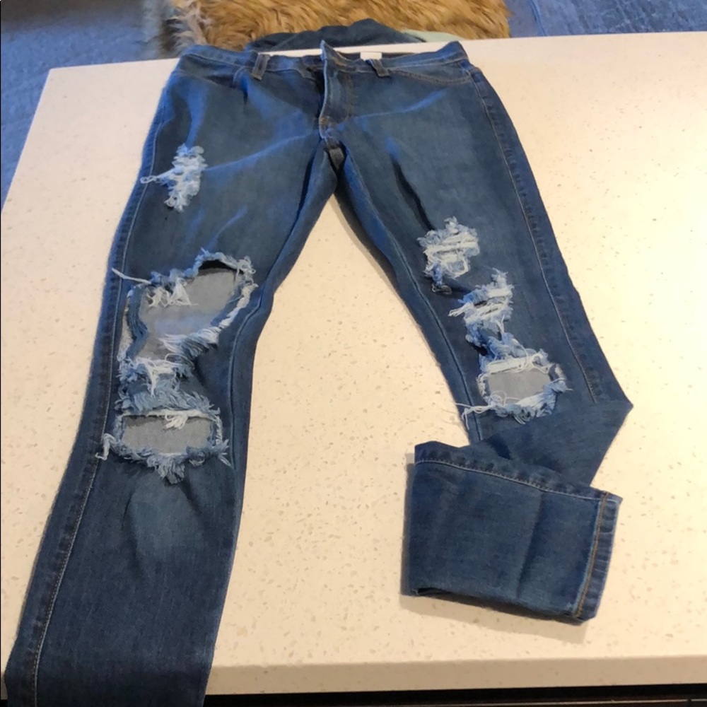 Fashion nova Ripped jeans
